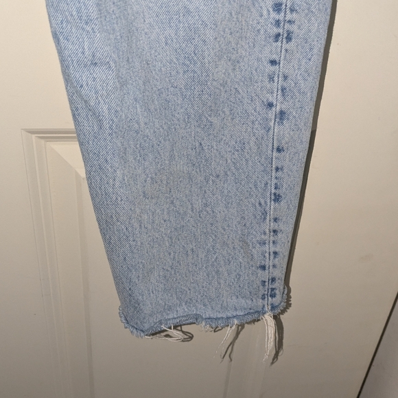 Zara Light Blue Straight Jeans - Picture 5 of 6
